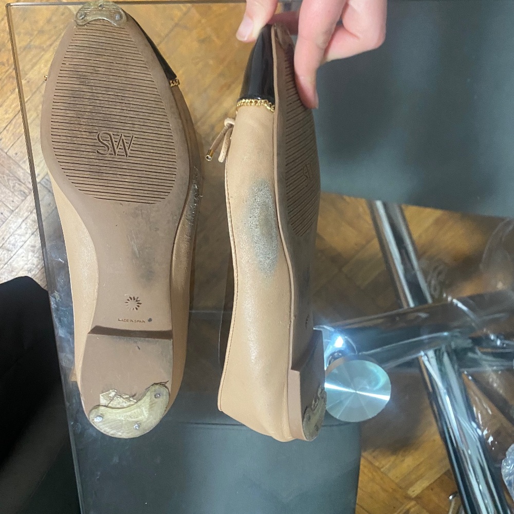 Stuart Weitzman Women's Gabby Embellished Flats